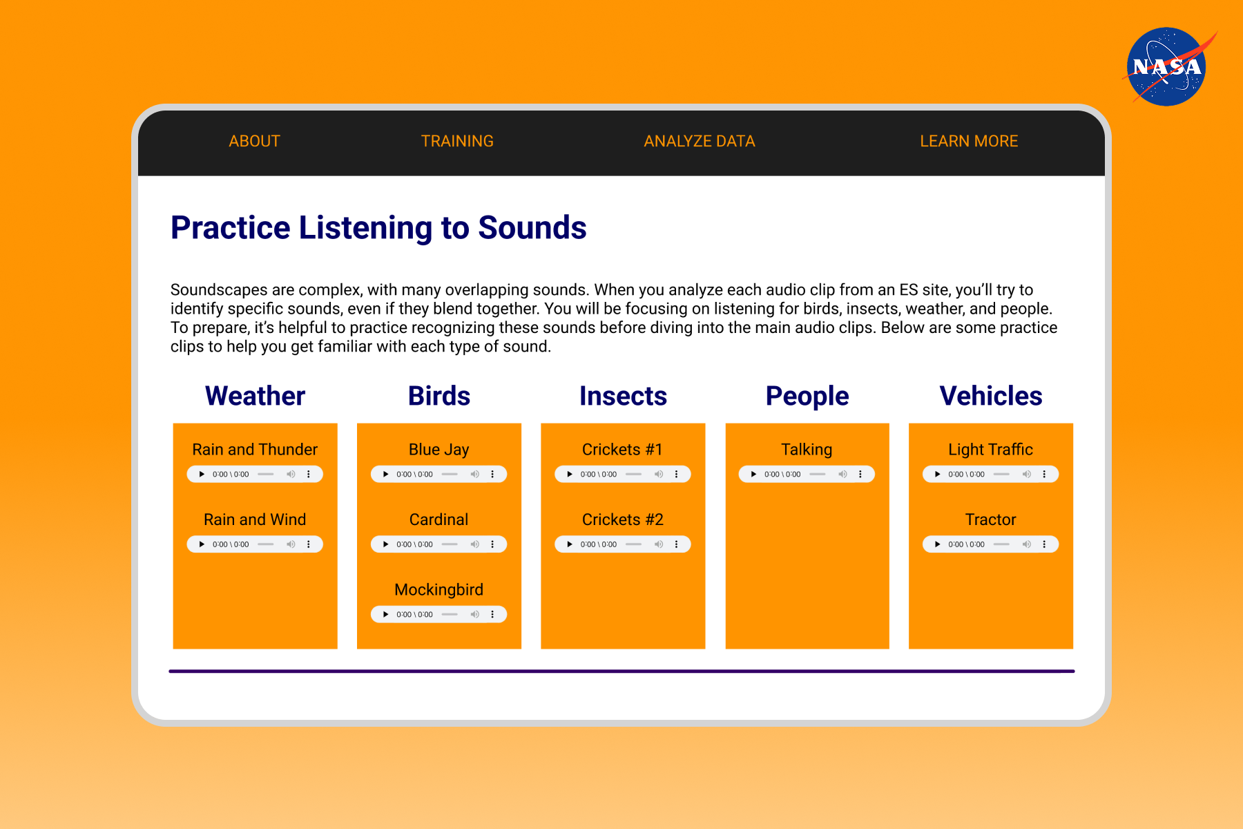 Restructuring an accessible onboarding flow for citizen scientists