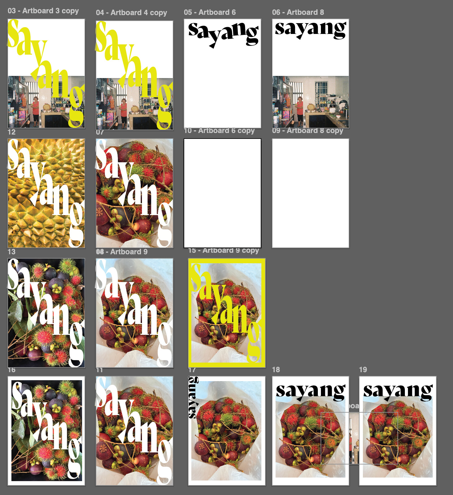 Zine cover design exploration 1