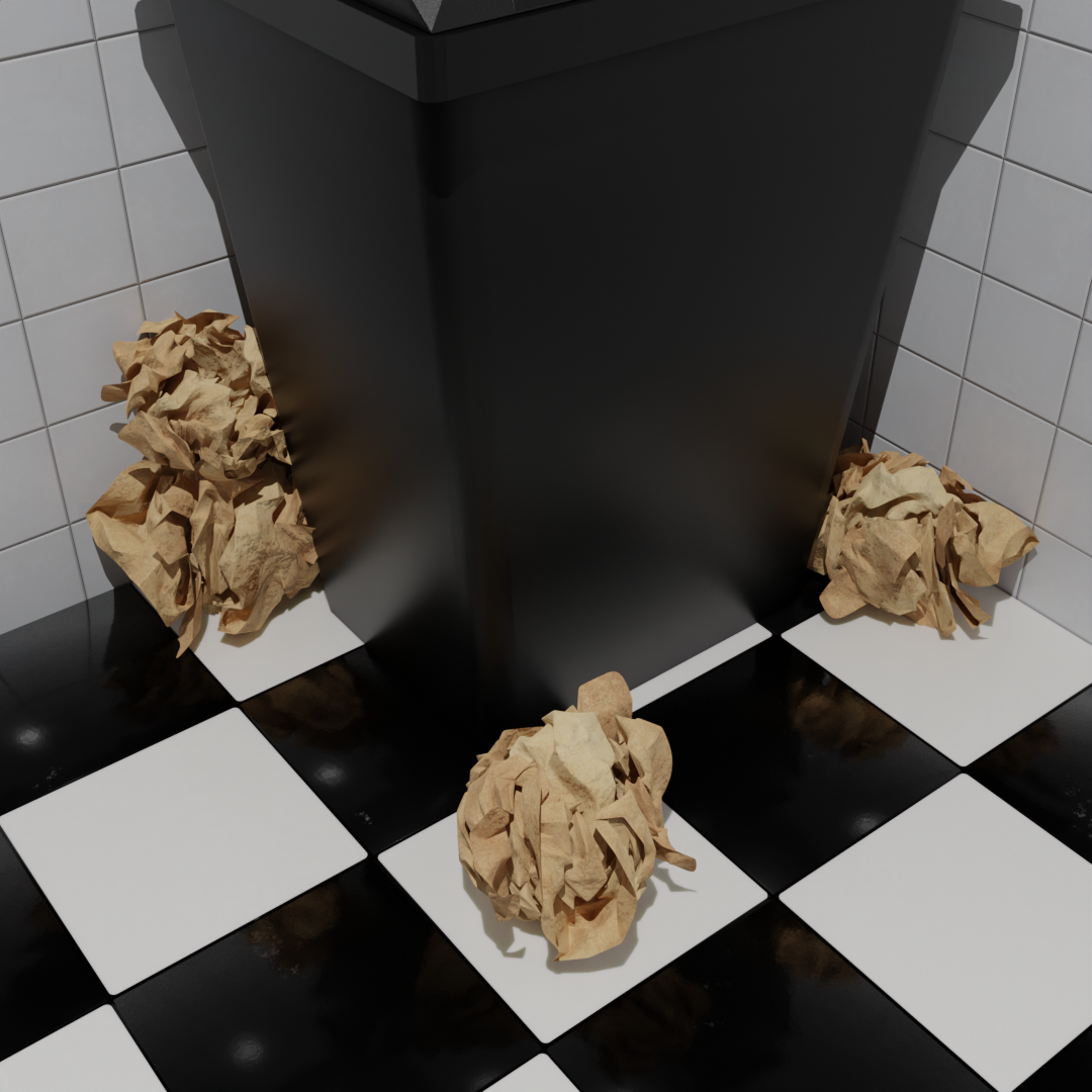 Bathroom Scene, detail zoom 3