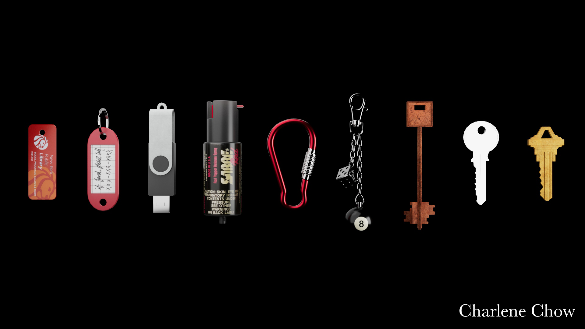 What's on My Carabiner?, render 3