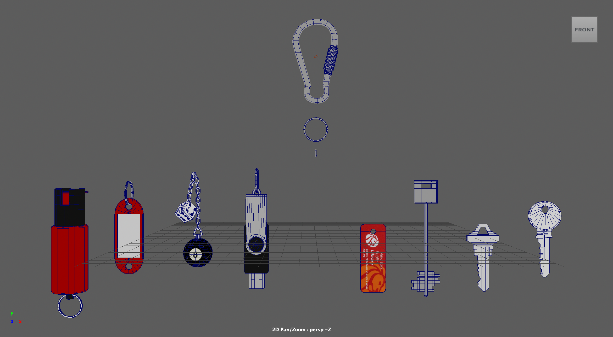 What's on My Carabiner?, progress render 1