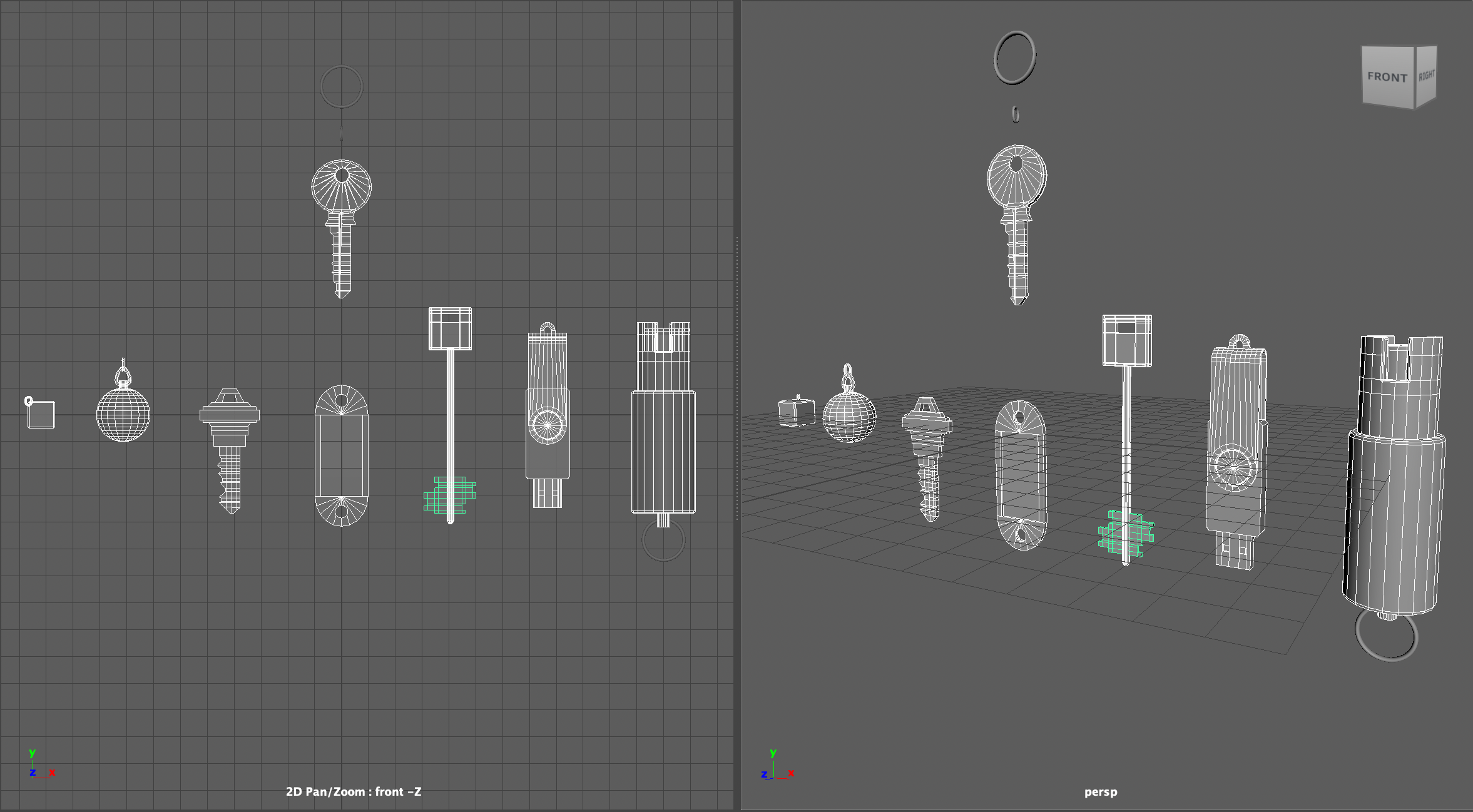 What's on My Carabiner?, progress render 2