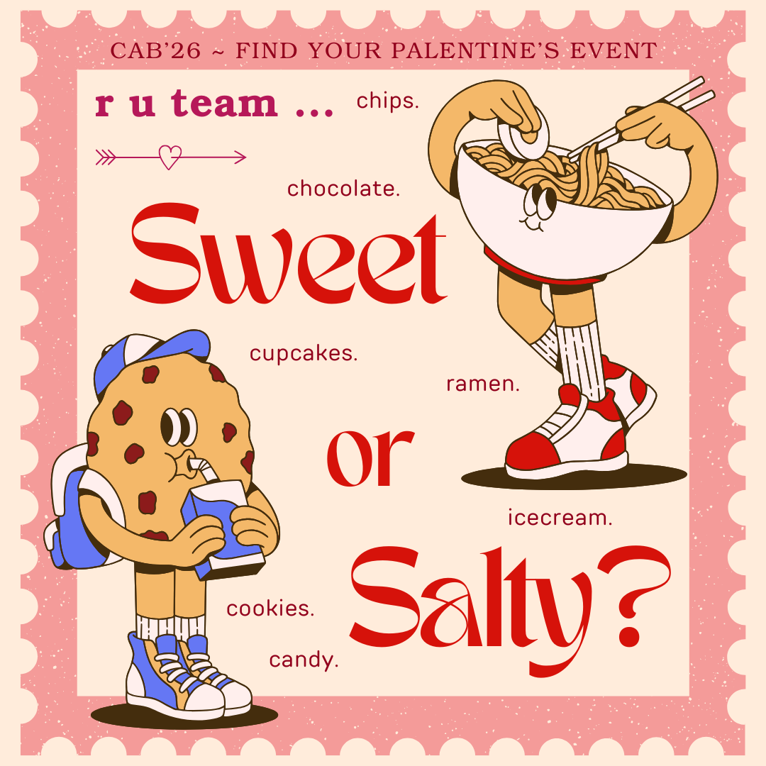 NYU Class Activities Board Event Graphics, Palentine's graphic 2
