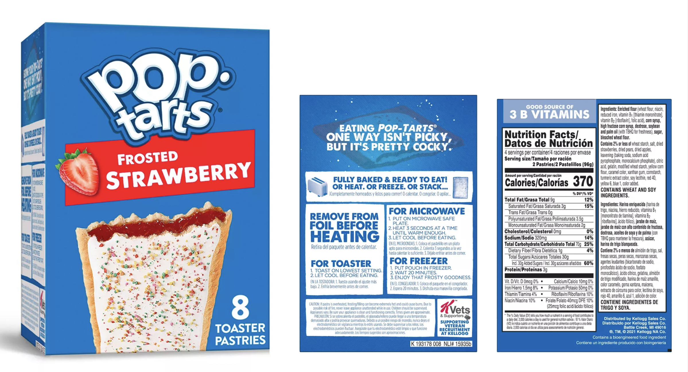 Pop-Tarts Package Design, original design