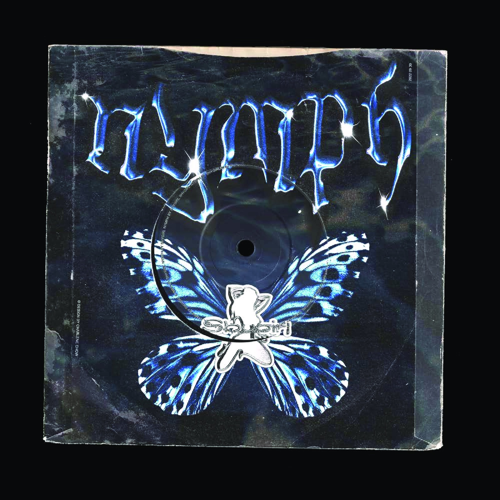 Shygirl Merchandise Mockups, vinyl cover